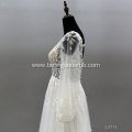 Classic Women Vintage Ball Gown Elegant wedding dress long sleeve lace